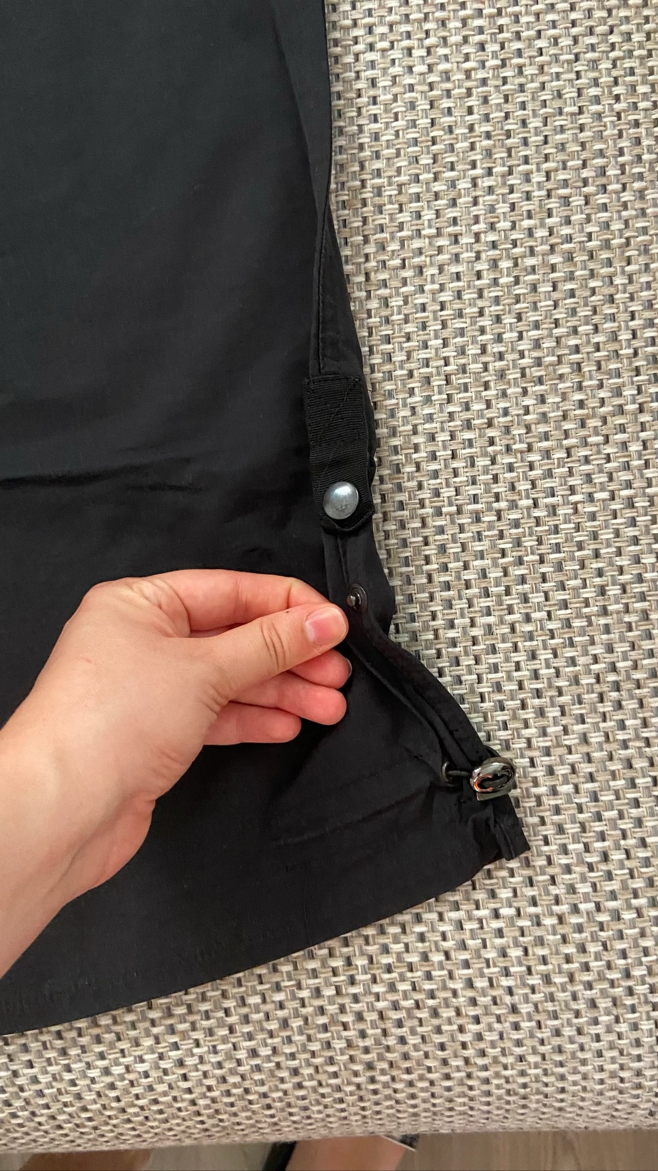 Pantalón corto negro en perfecto estado Talla 42 Vintage – photo 5